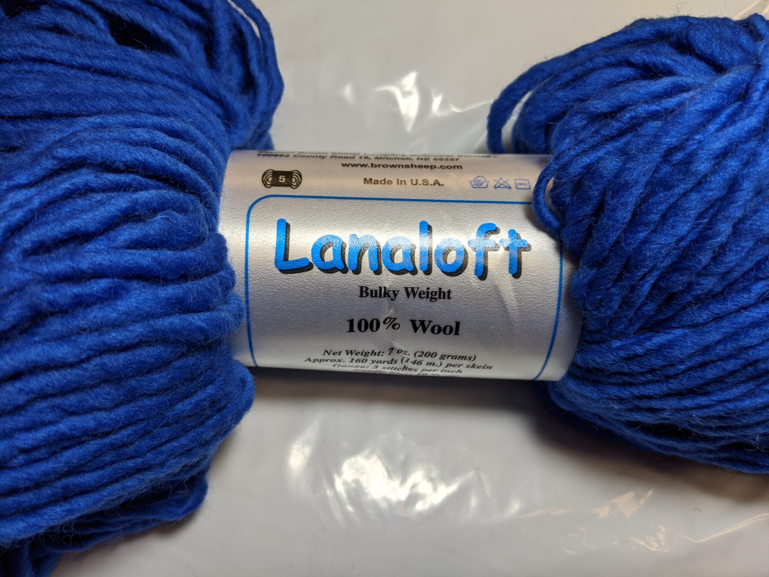 Brown Sheep Lanaloft Bulky 200g - Fiber to Yarn