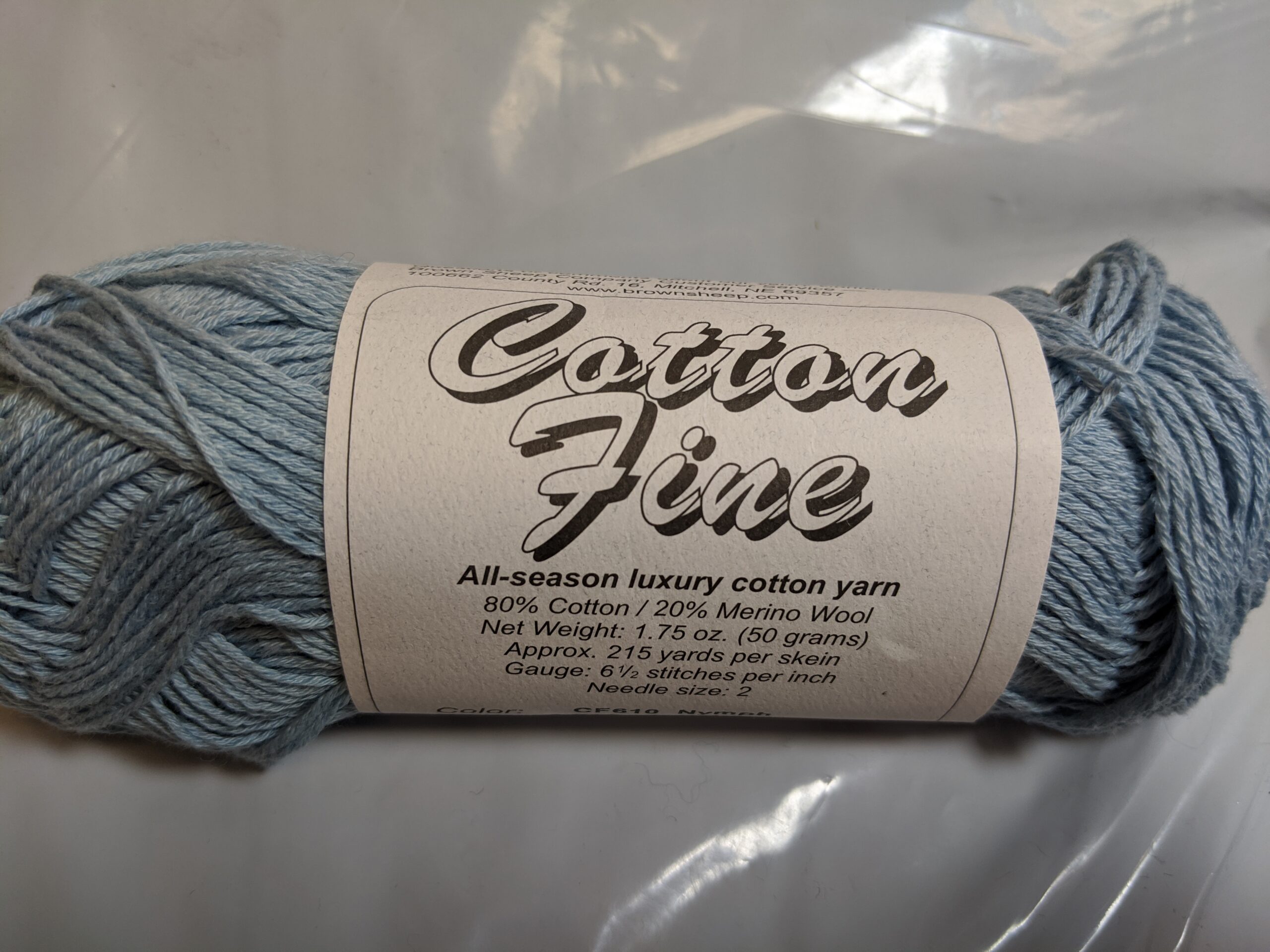 Brown Sheep Cotton Fine – Nymph