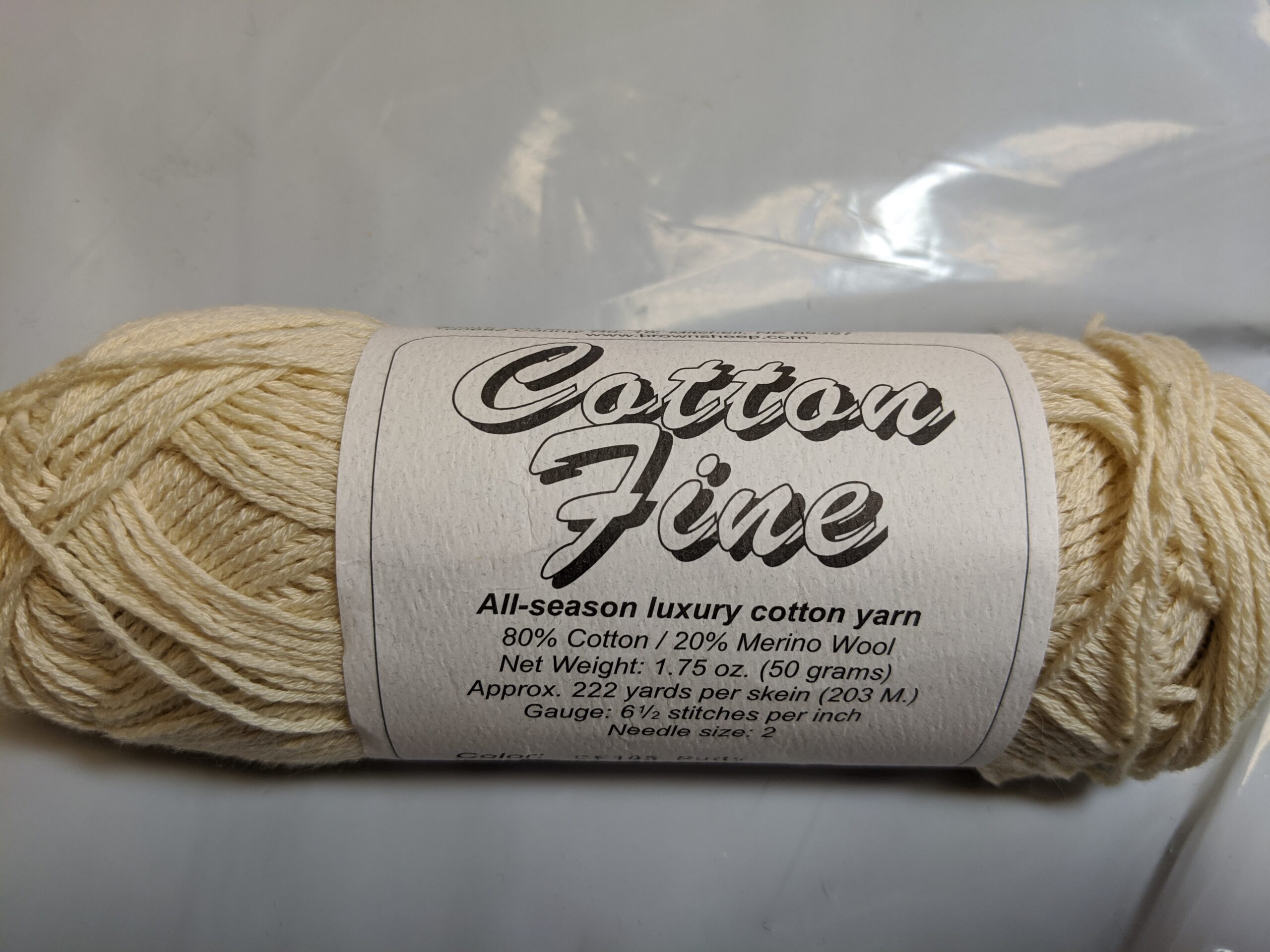 Brown Sheep Cotton Fine – Putty