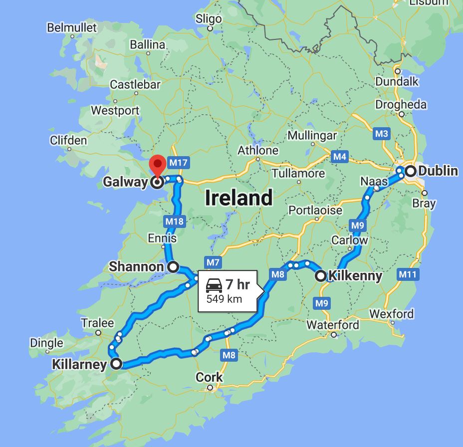 tourist map ireland counties        <h3 class=